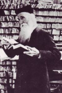 J. A. H. Murray in his scriptorium.